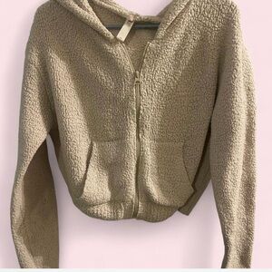 SKIMS Full zip Sherpa Jacket